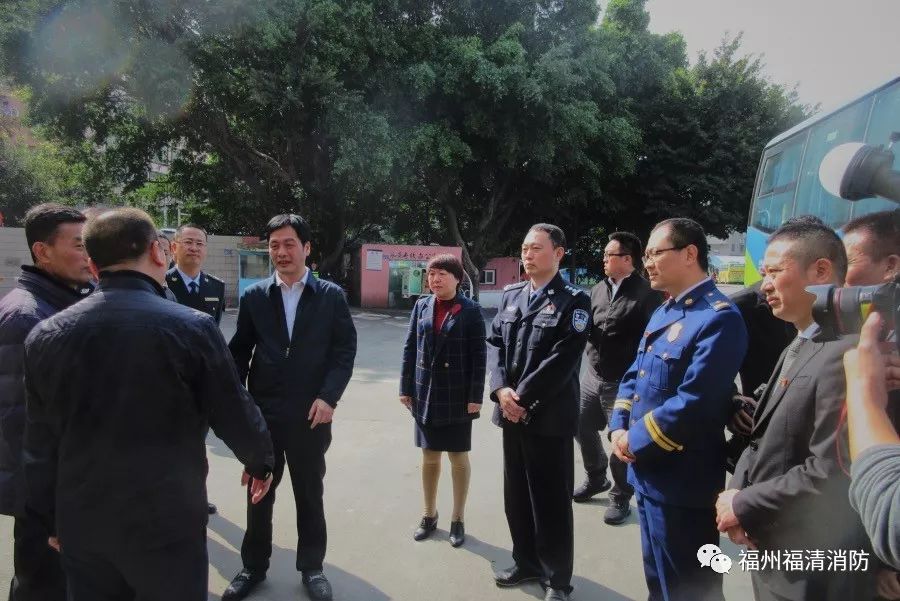 福州市委常委,福清市委书记刘卓群带队开展春节前消防安全大检查