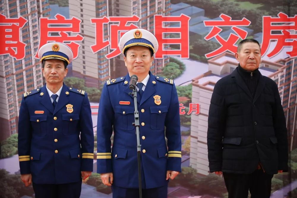 省长城建设集团有限责任公司总经理李兴民就项目顺利交付使用致辞讲话