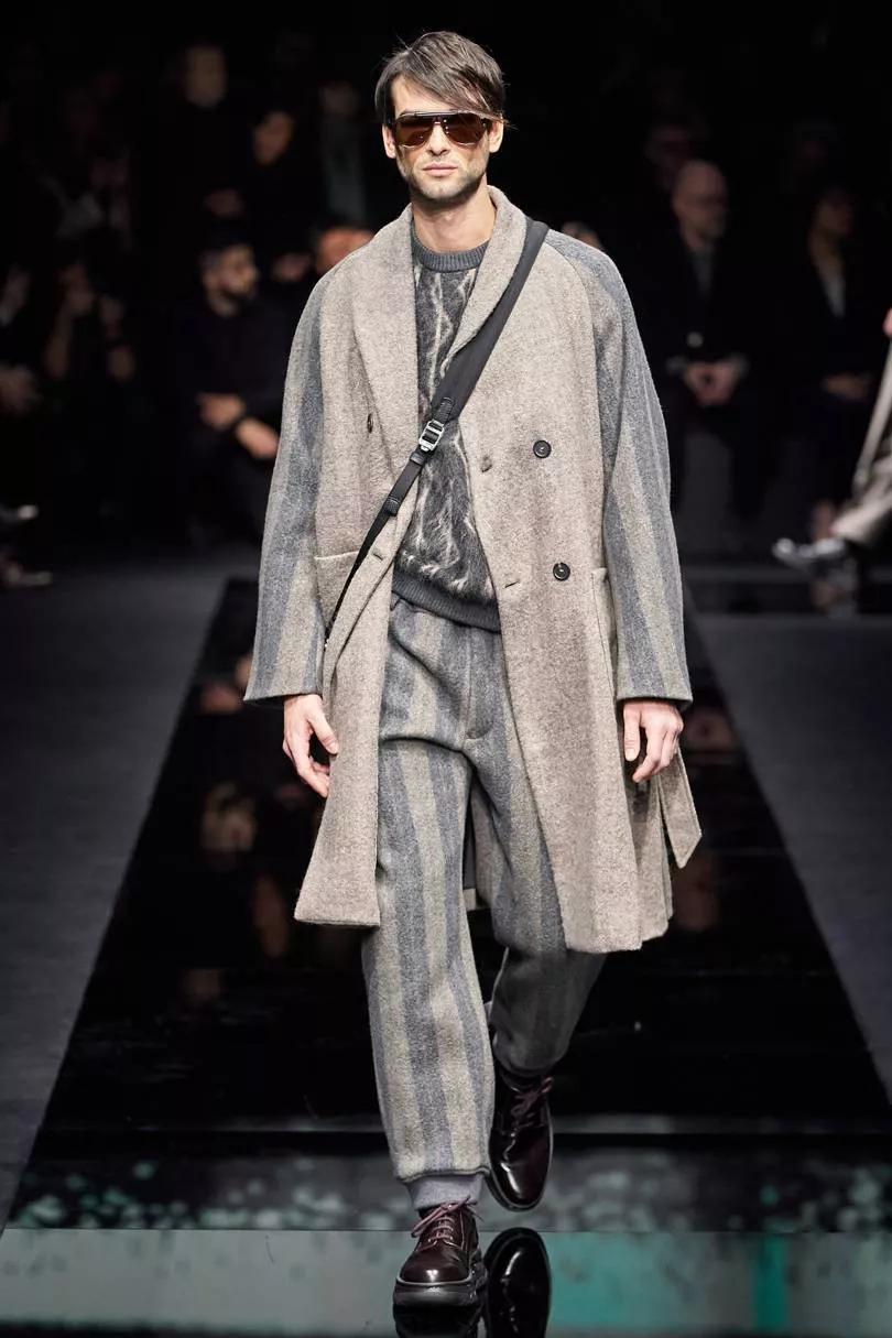 阿玛尼giorgioarmani2020秋冬男装秀