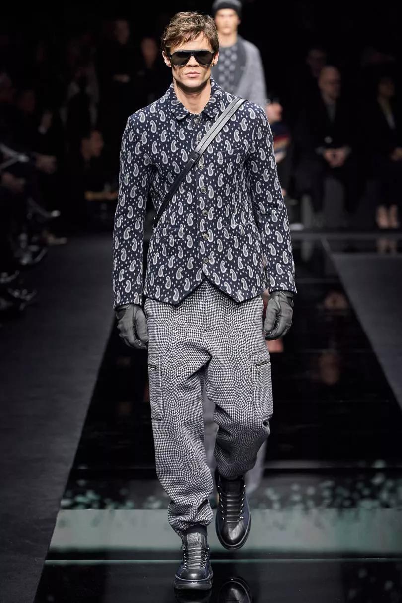 阿玛尼giorgioarmani2020秋冬男装秀