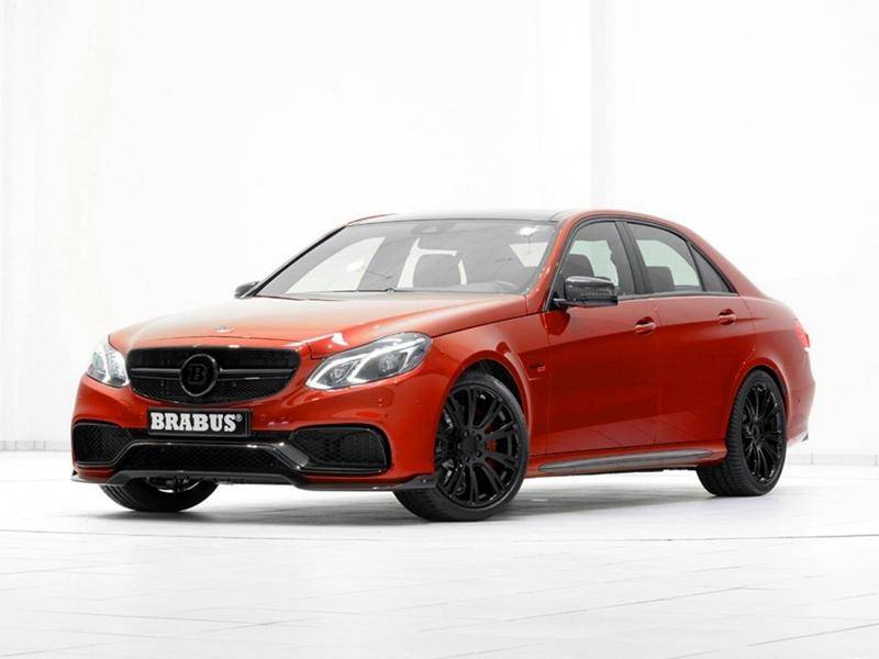 红黑经典配色的brabus巴博斯e850颜值与动力能甩同级车八条街