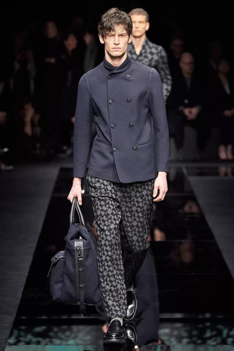 阿瑪尼giorgioarmani2020秋冬男裝秀