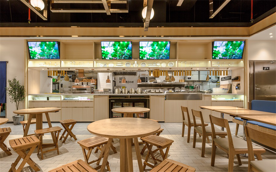 精品案例丨这样装修快餐店,每天客户爆满