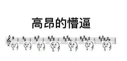 你敢接嘛?…敢接吗?…接吗?…吗?另类读谱先有音乐,后有五线谱.