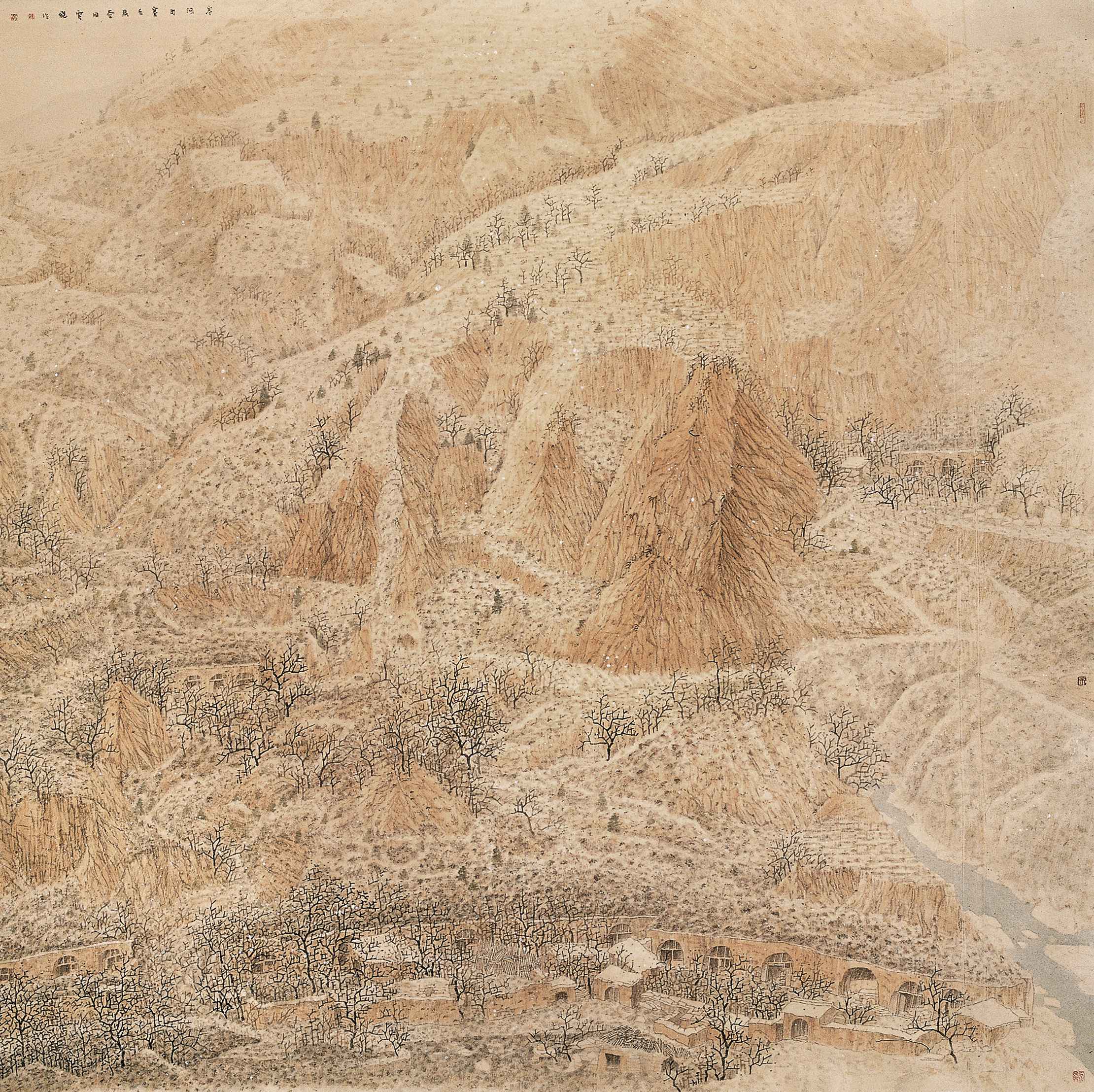 秋浦千重岭,色静深松里—魏云飞国画山水作品展示