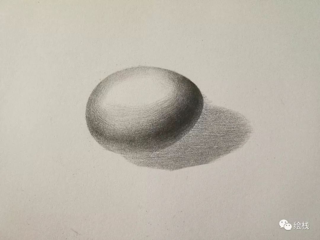 素描打卡教程 | 06期 球体加强练习——鸡蛋_铅笔