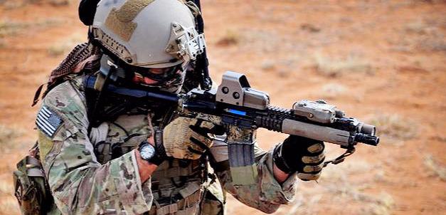 所谓的近战步枪特种作战利器mk18在特种部队有多受喜爱