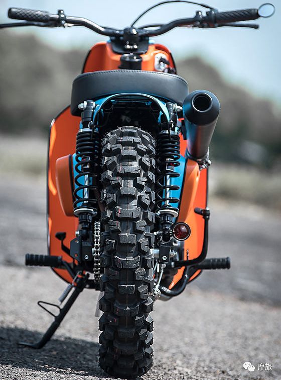 本田幼兽125越野版改装案例