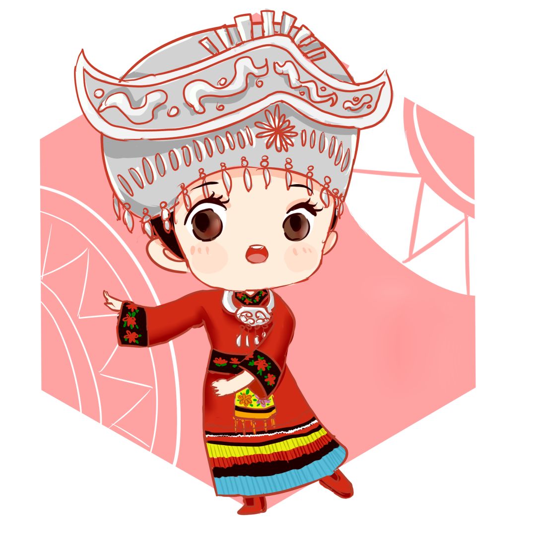 近日,融水县的宣传文旅系统的迎新春晚会上,一群苗族姑娘的舞姿亮了