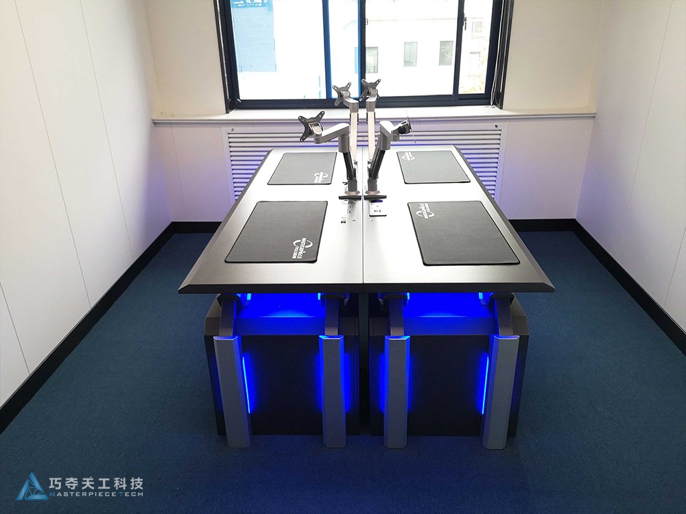 某局经侦中心巧夺天工科技科技感控制台案例十七