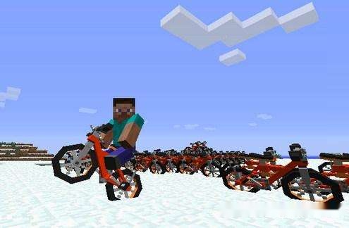 我的世界:各种新型载具,配合繁华的大都市,不信你不喜欢_mc