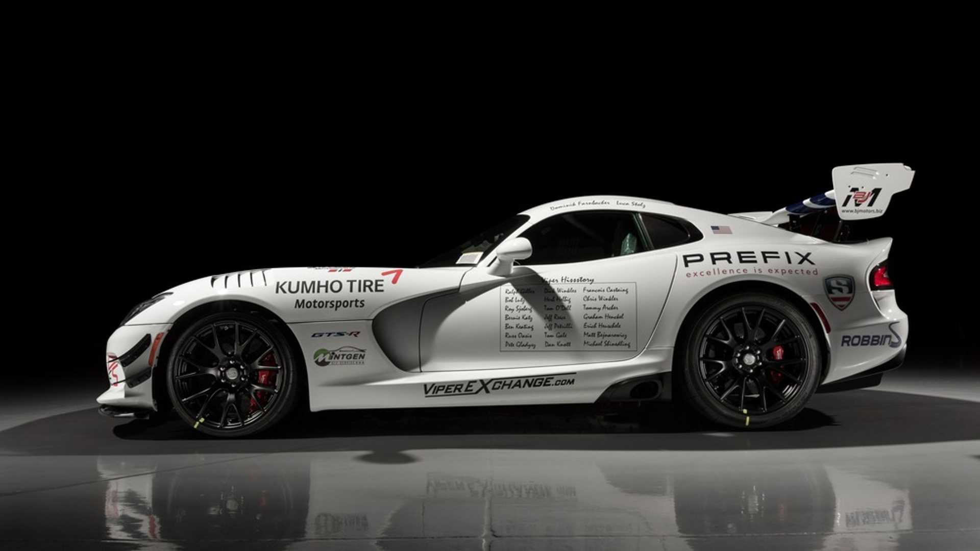 限量5台的道奇蝰蛇 gts-r 纽博格林赛道限量版!