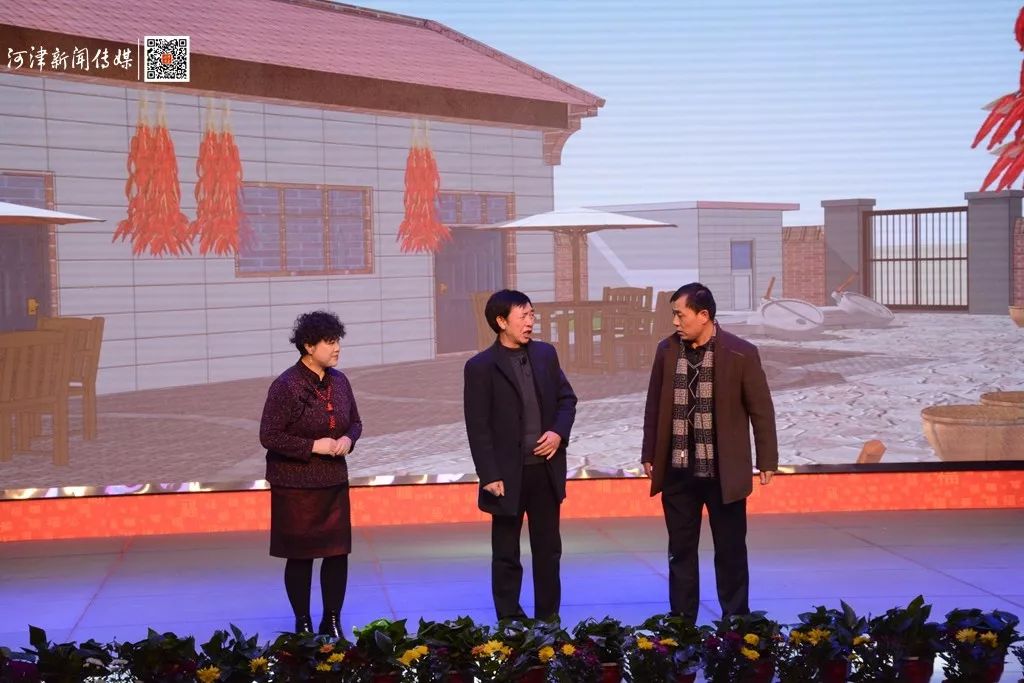 春节文化活动河津2020年干板腔迎春晚会录制完成