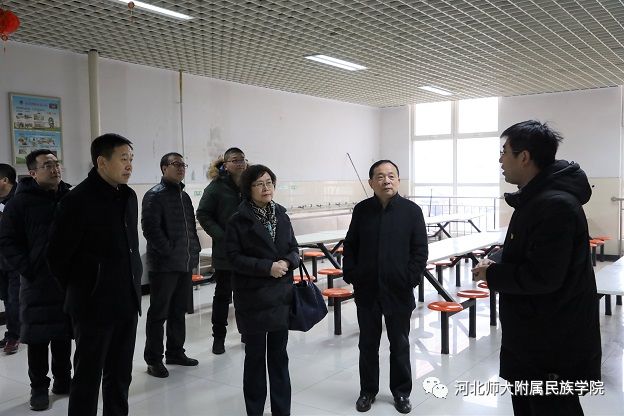 河北师范大学副校长武志英关守义到学院检查假期安全工作