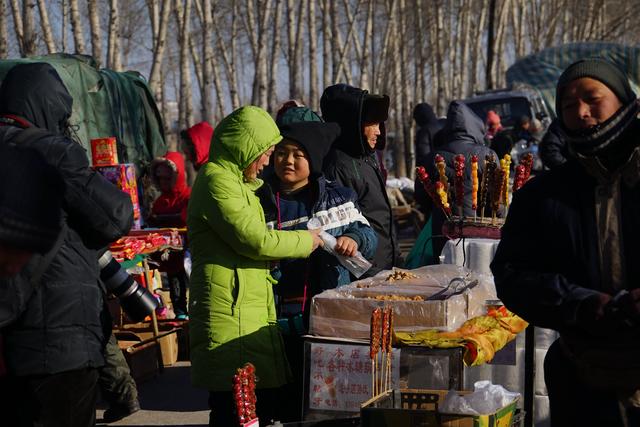 旅行趣事东北黑龙江齐齐哈尔乡村年货大集