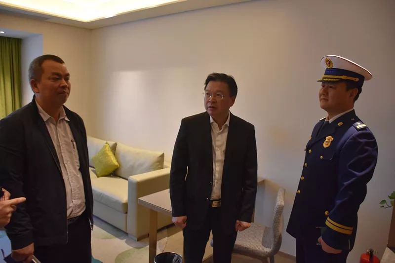 南沙区董可区长带队开展节前消防安全专项检查