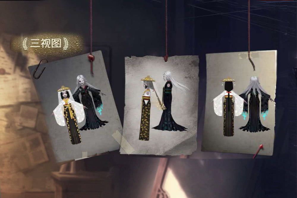 第五人格:金銮鹤羽羡煞旁人,罗生门原稿解锁,底子好看就是任性