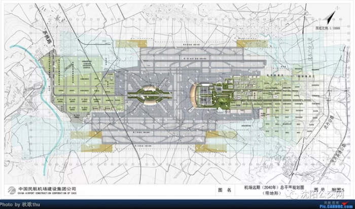 高坪机场第三跑道规划图片