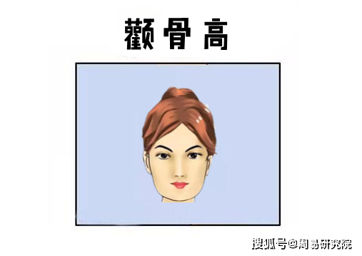 颧骨高颧骨在面相学中掌管一个人的野心欲望,能通过一个人的颧骨的