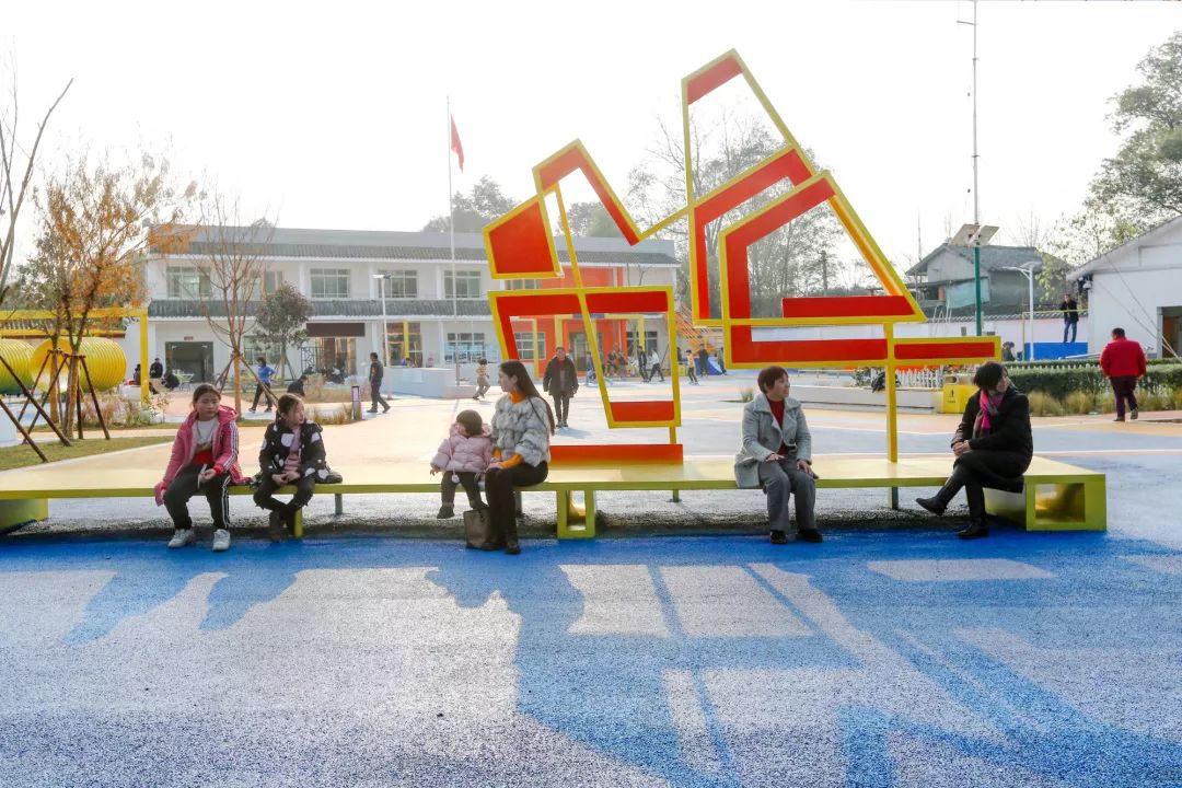 乡村广场变身18种玩法的网红打卡圣地谁说农村不能有好设计