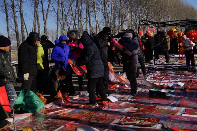 旅行趣事东北黑龙江齐齐哈尔乡村年货大集
