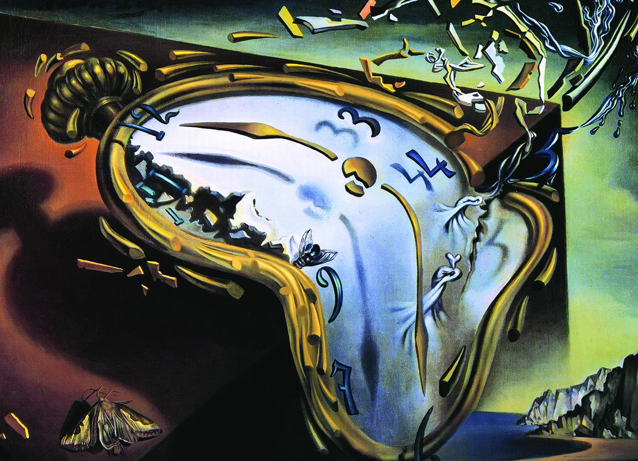 他将梦中奇幻的场景画了出来成为了与毕加索齐名的画家