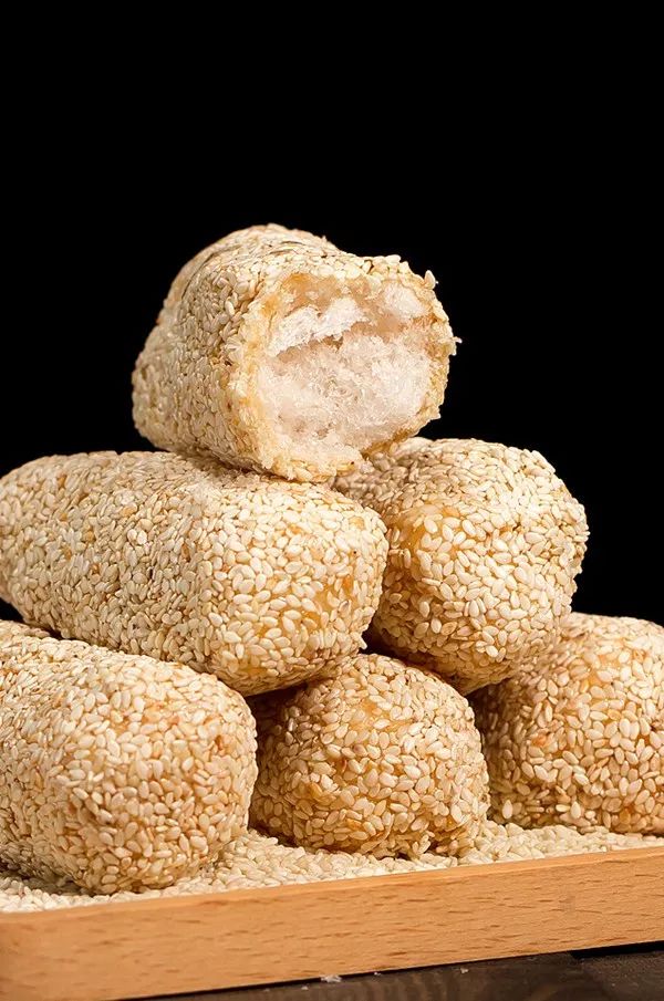 三原蓼花糖 |泡泡油糕由唐代"烧尾宴"中的名点"油浴饼"演变而来,油