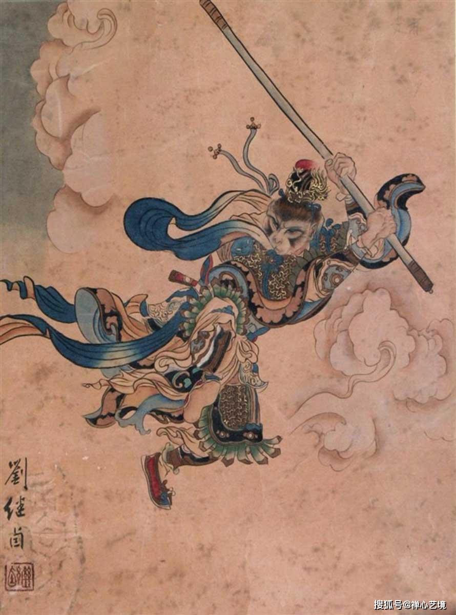 刘继卣人物画美极了