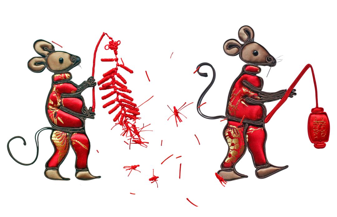 《朝花夕拾·狗猫鼠》一文描述:"别有一张老鼠成亲却可爱,自新郎,新