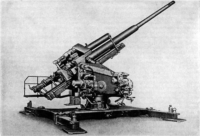 二战德国最美的高射炮,射程高达2万米,盟军战机都无处可逃