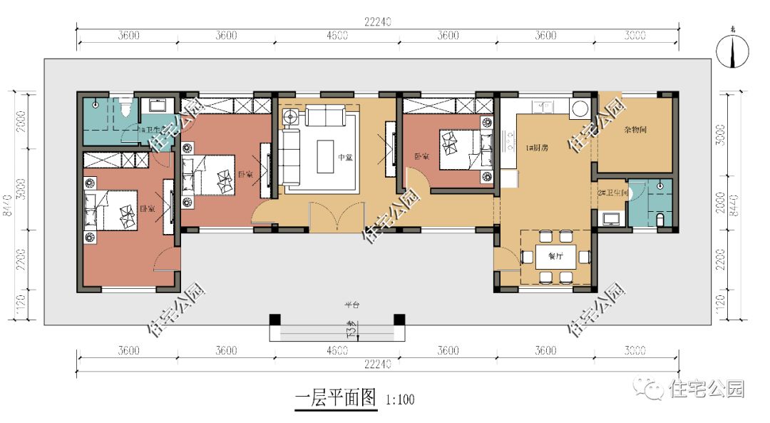 万众期待,粉丝福利住宅公园精选图册现已到货精选100套自建房户型图