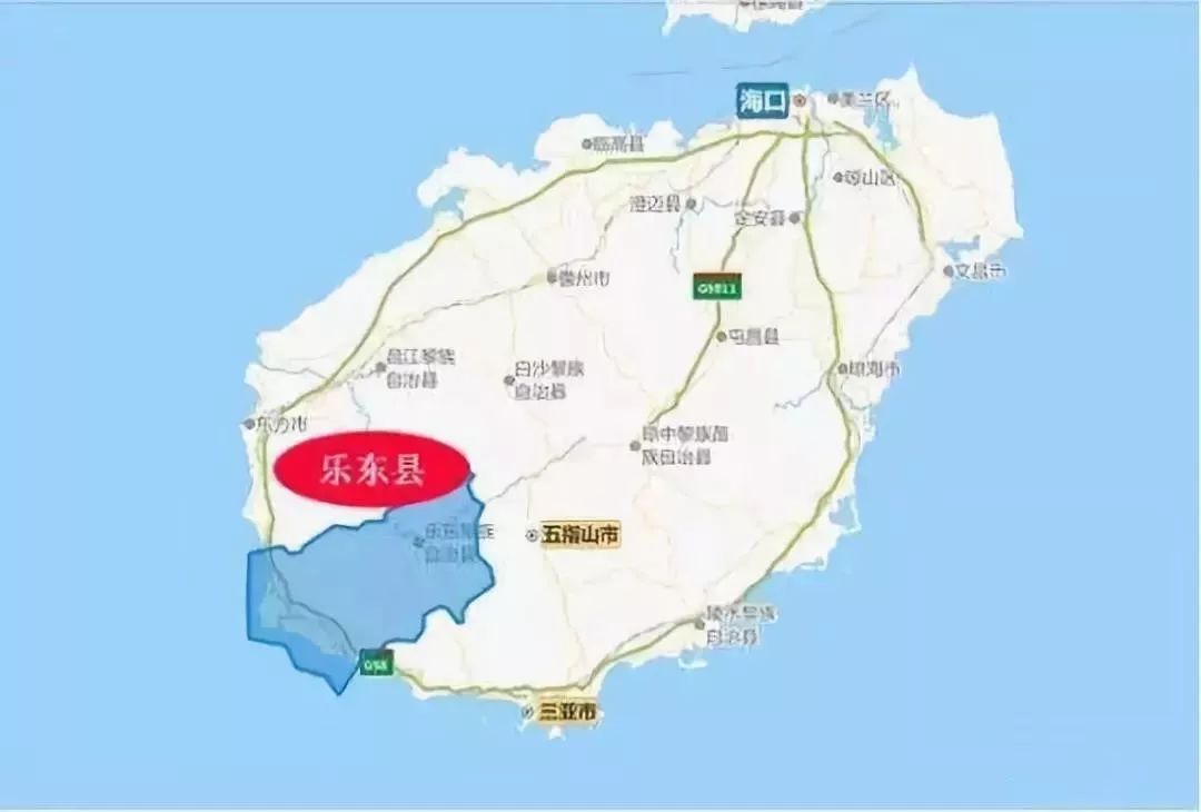 乐东县各乡镇地图图片