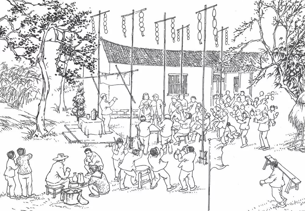 20世纪30年代,香火旺盛,逢出会,出灯(也称庙会)更是热闹.