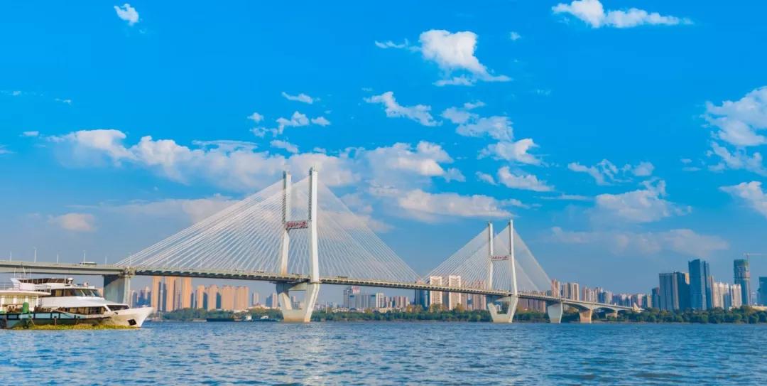 武汉长江大桥白沙洲图片