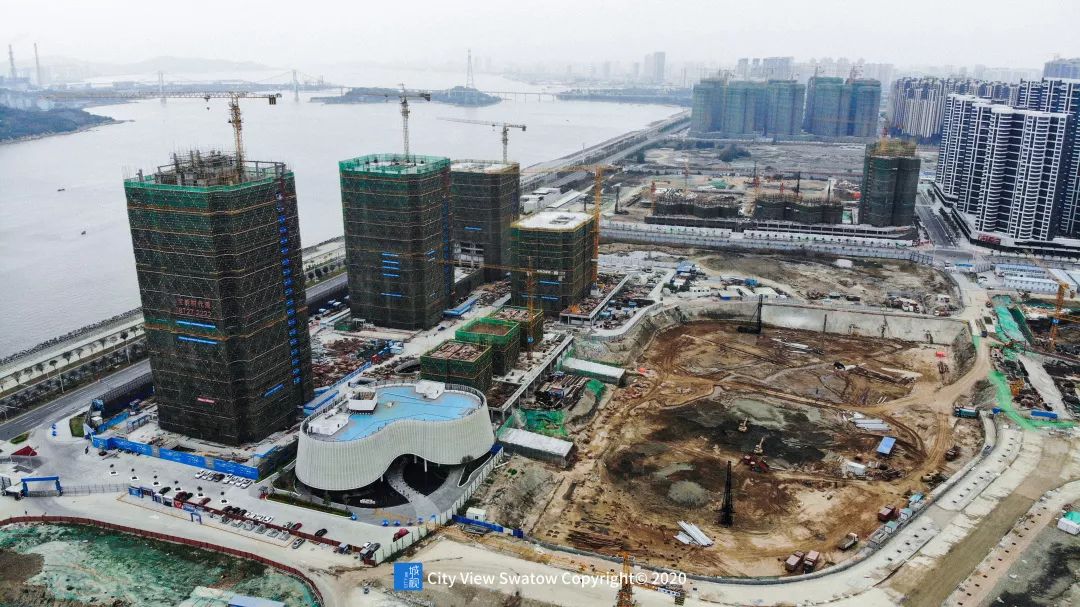 城视|东海岸新城(宝能时代湾,明园广场进度)2020年1月_汕头