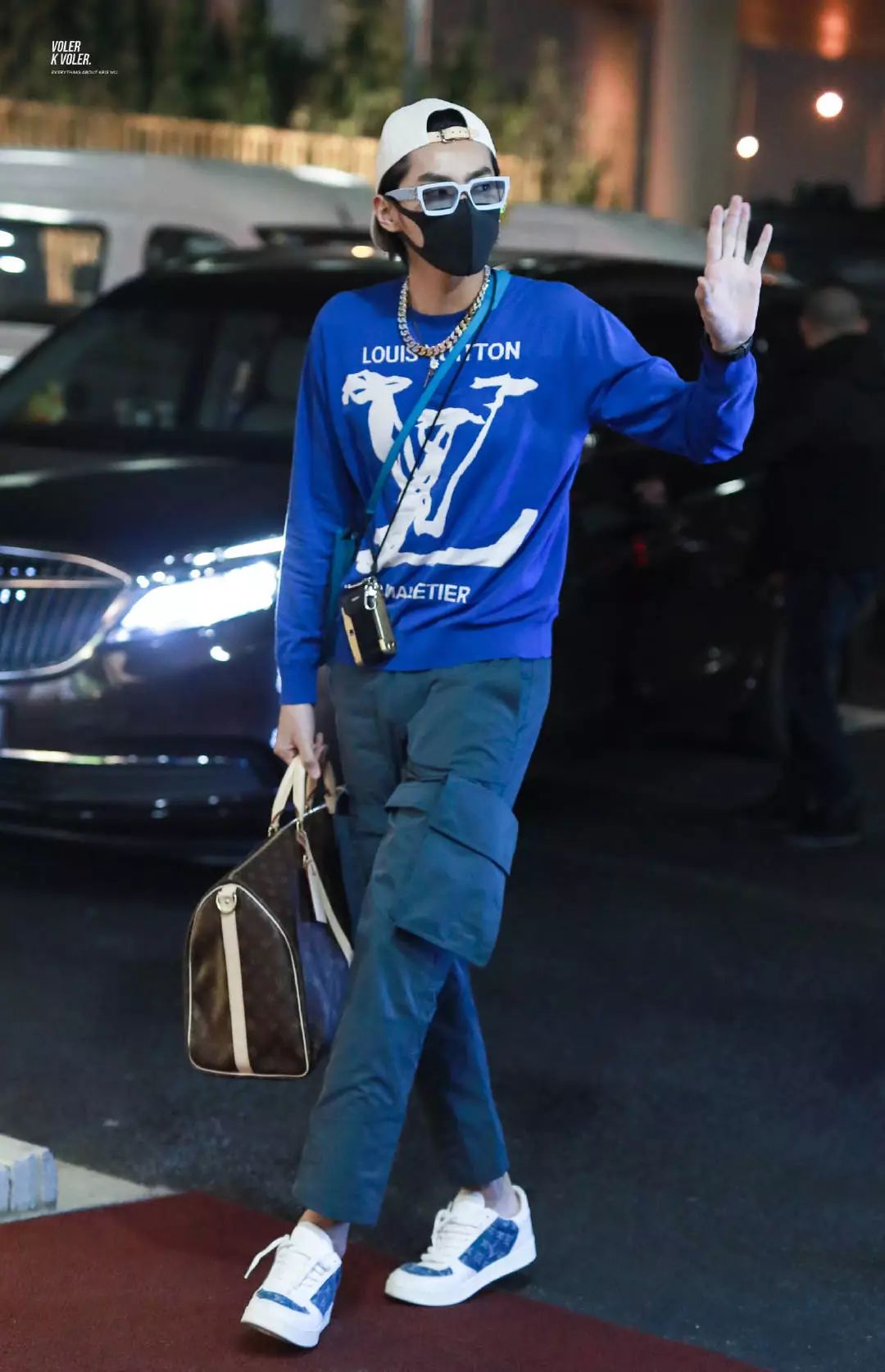 louis vuitton吴亦凡travis scott x air jordan 1吴亦凡国内明星穿