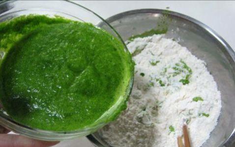 你做的菠菜和面为什么没有那么绿?看看我的吧