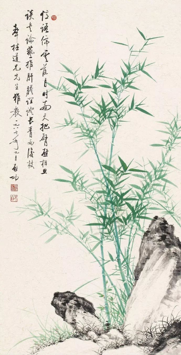 王庭筠《绝句·竹影和诗瘦》西窗下,风摇翠竹,疑是故人来.