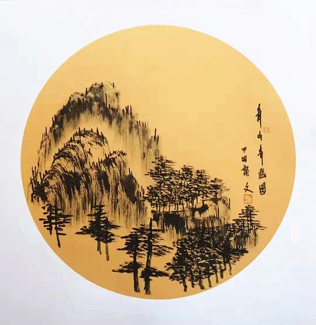 独创拳指画画坛添奇葩