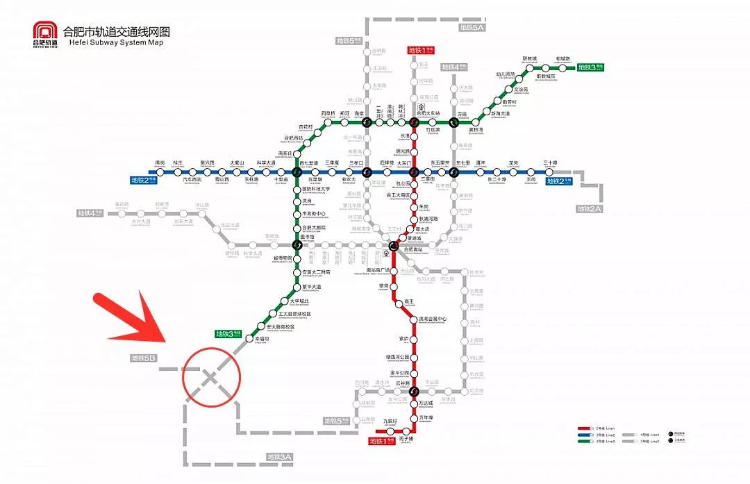 肥西3号线延长线路图图片