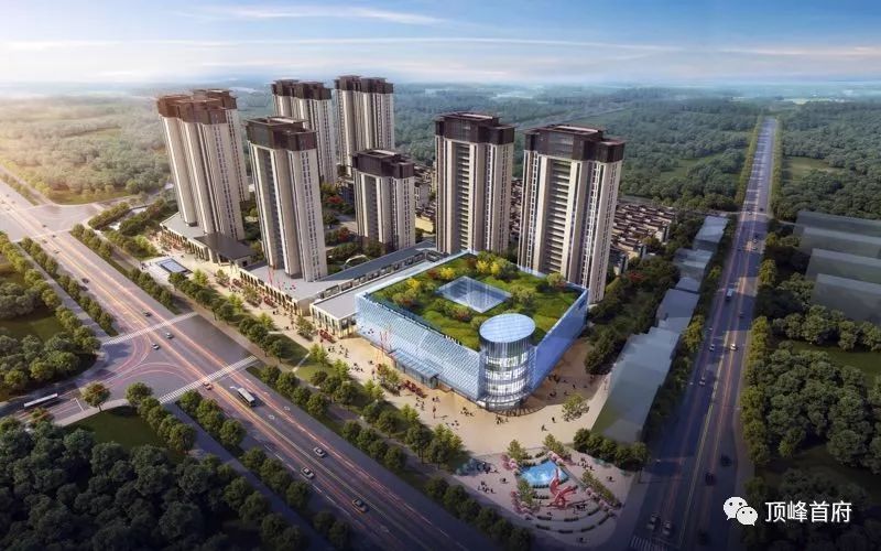 顶峰首府营销中心盛大开放大境绽放惊艳全上栗