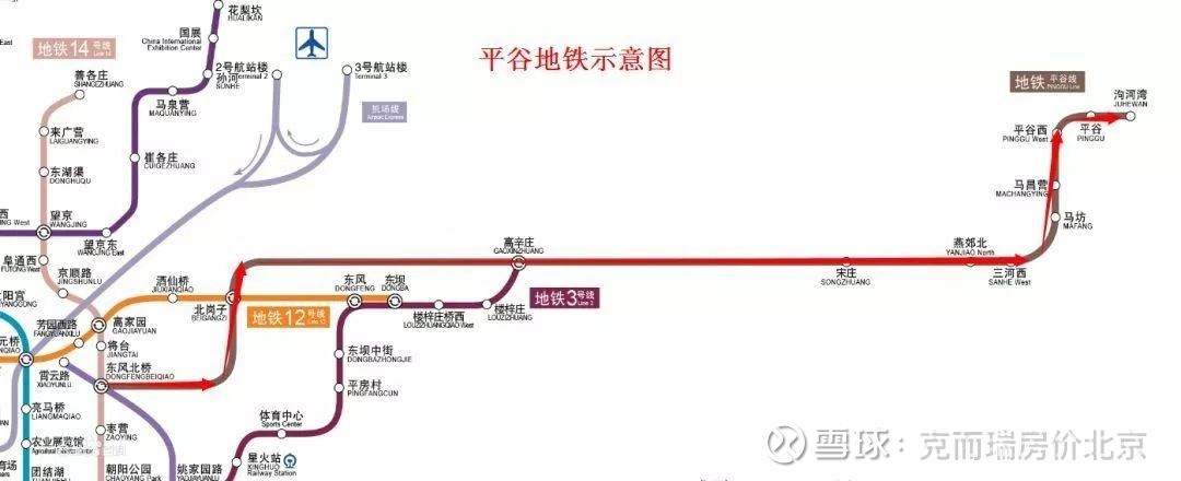 平谷22号线地铁线路图图片