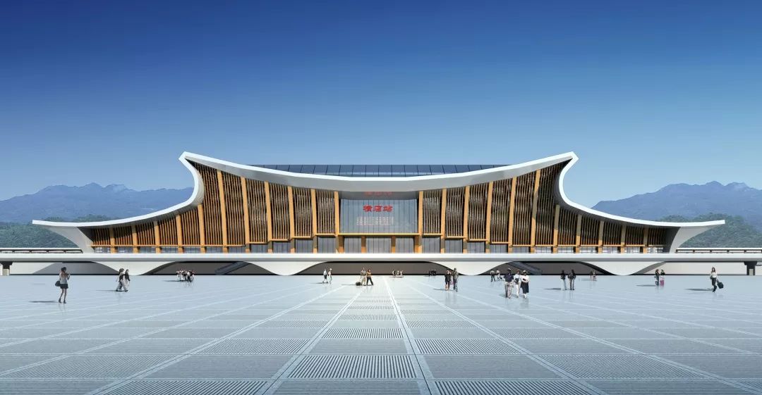 杭温高铁东阳横店站建筑概念设计三大方案出炉你会选哪个