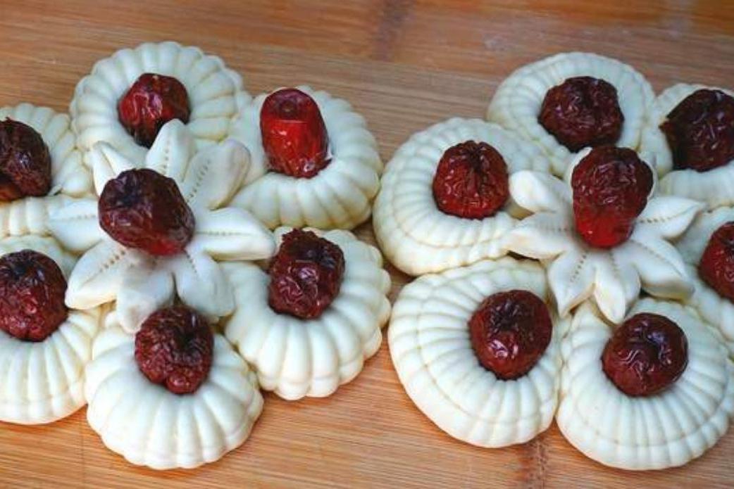 过年蒸枣花馍教你个新花样不塌陷不变形寓意年年喜庆吉祥