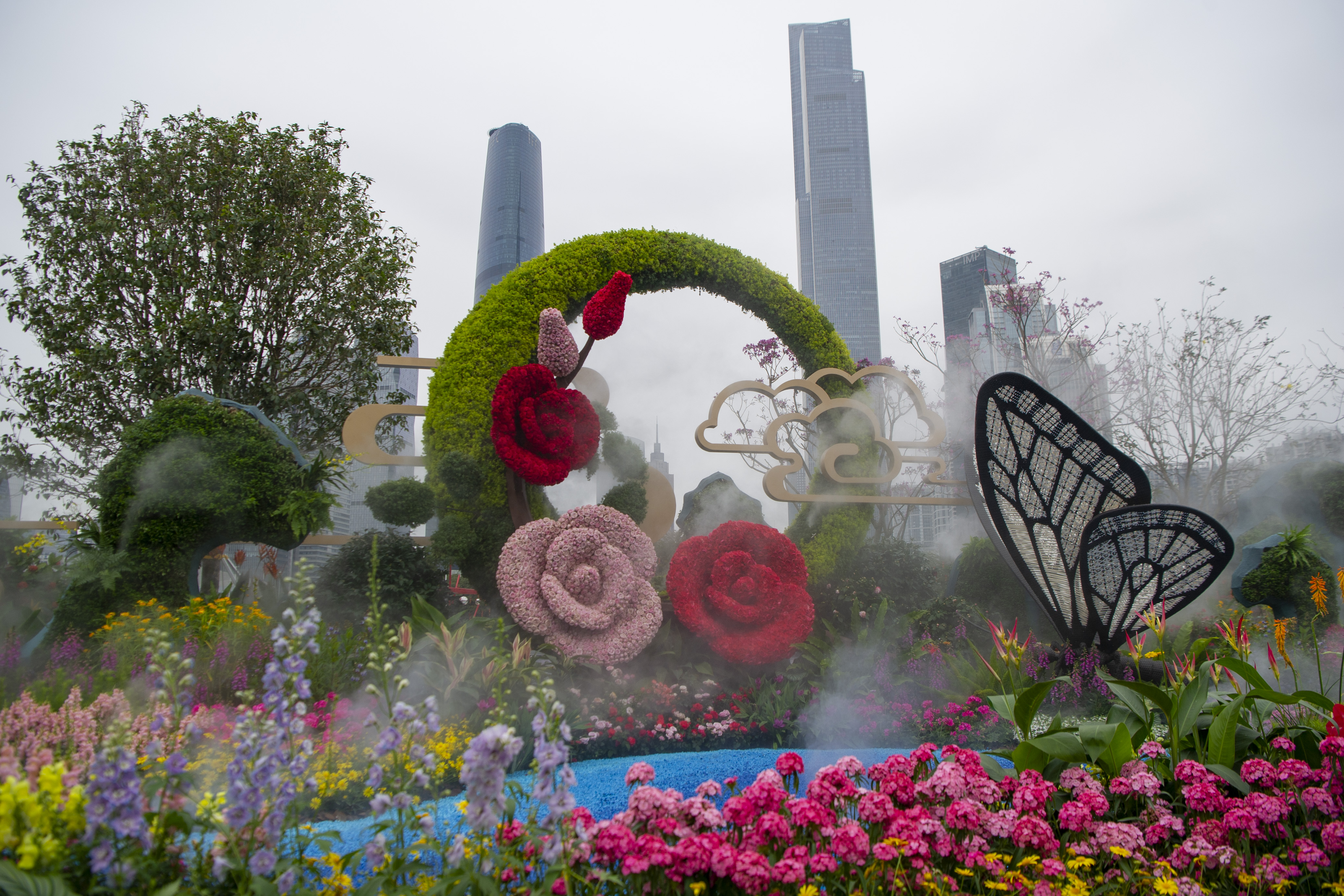 广州国际花卉艺术展图片