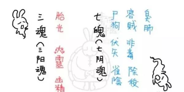 中医讲三魂七魄数数你的都还在吗