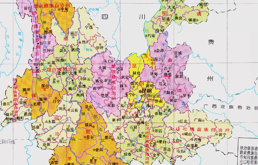 原创云南省地级市之一东川市被撤销全省为何没有云b车牌