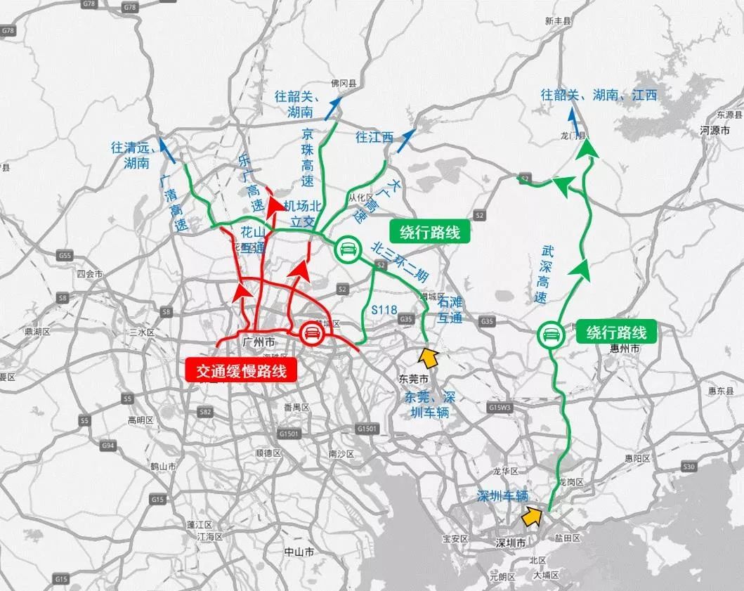 惠州沿江高速路线图图片