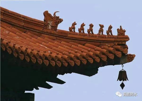 人文 | 中国古建筑屋顶的瑞兽_屋脊