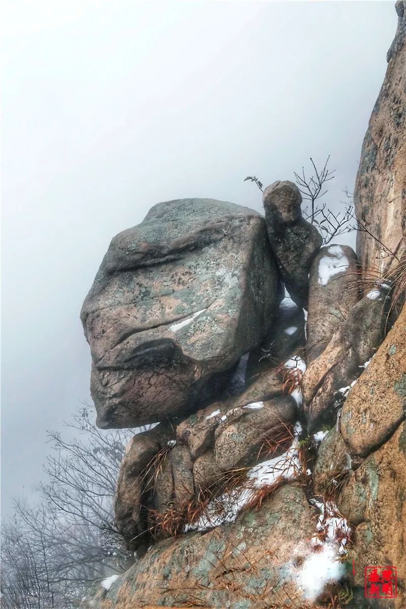 合肥都市圈栏目大美金寨之雪后悬剑山